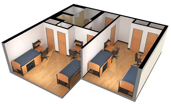 2-Bedroom Suite Image 3D